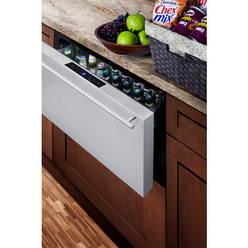 Summit 30" Wide Built-In Drawer Refrigerator SDR30