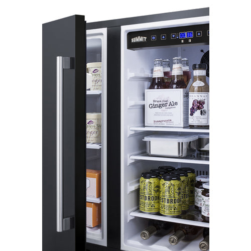 Summit 30" Wide Built-In Refrigerator-Freezer FFRF3070B