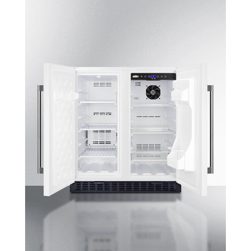 Summit 30" Wide Built-In Refrigerator-Freezer FFRF3075W