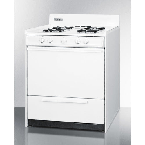 Summit 30" Wide Gas Range WNM2107