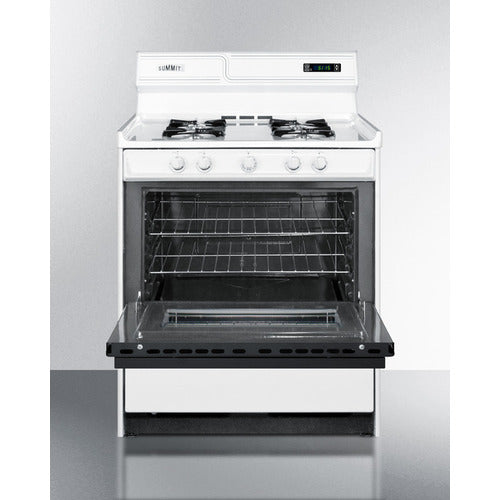 Summit 30" Wide Gas Range WNM2307DK