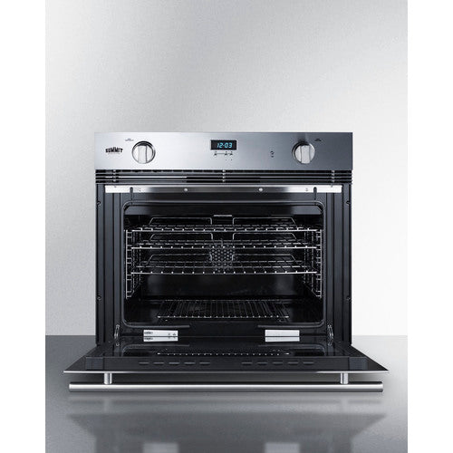 Summit 30" Wide Gas Wall Oven SGWOGD30