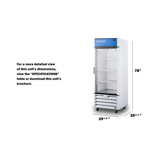 Summit 30" Wide Healthcare Refrigerator ACR1818