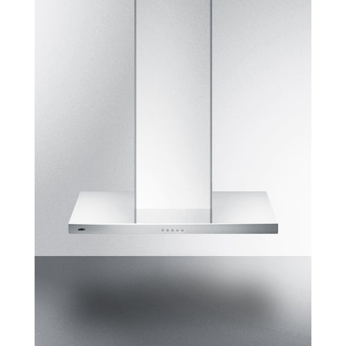 Summit 30" Wide Wall-Mounted Range Hood, ADA Compliant SEH4630SSADA