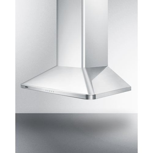 Summit 30" Wide Wall-Mounted Range Hood SEH3630SS