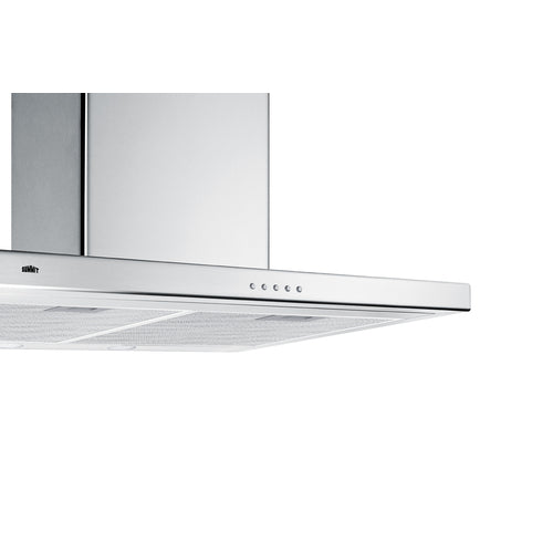 Summit 30" Wide Wall-Mounted Range Hood SEH4630SS