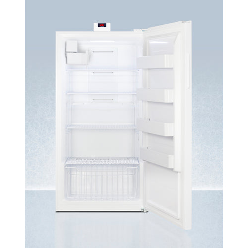 Summit 33" Wide Upright All-Freezer with Icemaker FFUF194IM