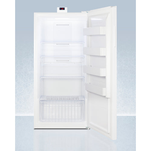 Summit 33" Wide Upright All-Refrigerator FFUR23