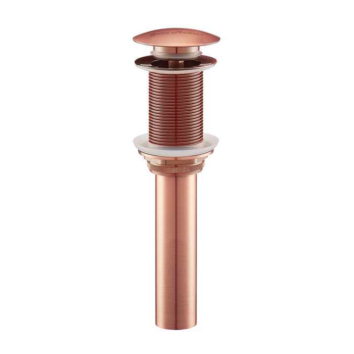 Swiss Madison Residential Non-Overflow Pop Up Sink Drain 1.75 in Rose Gold