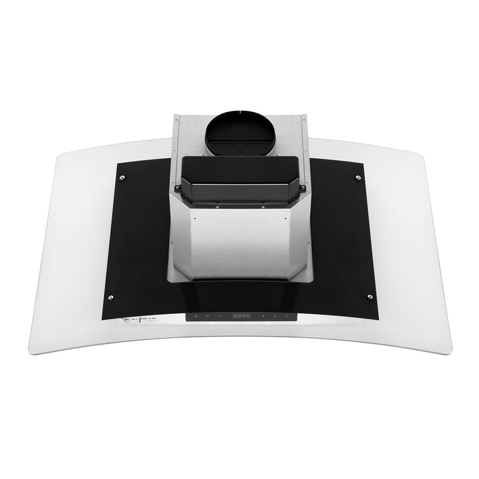 Empava 36 in. 400 CFM Kitchen Island Wall Mount Ducted Range Hood EMPV-36RH09