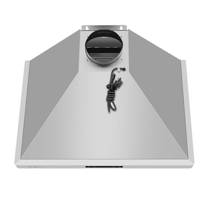 Empava 36 in. 380 CFM Ducted Wall Mount Range Hood EMPV-36RH04