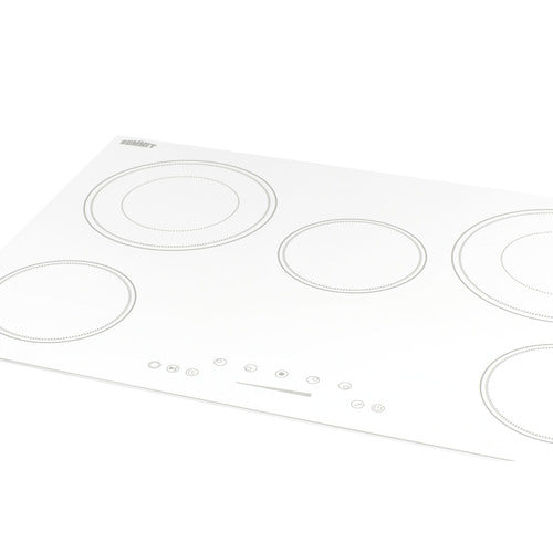 Summit 36" Wide 208-240V 5-Burner Radiant Cooktop CR5B36TXW