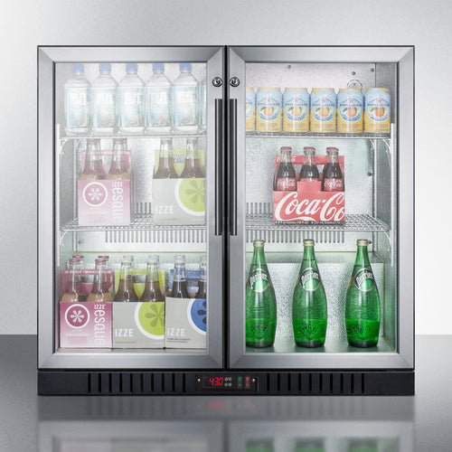 Summit 36" Wide Beverage Center SCR7012DB