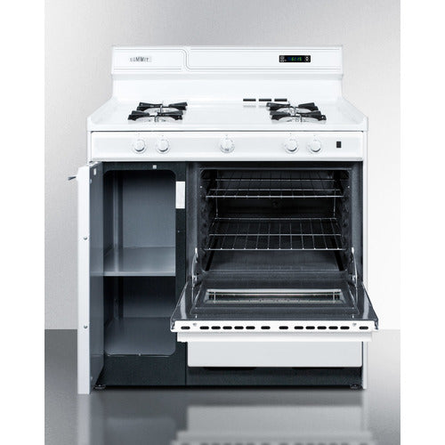 Summit 36" Wide Gas Range WNM4307KW