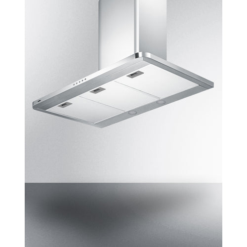 Summit 36" Wide Wall-Mounted Range Hood, ADA-Compliant SEH3636SSADA