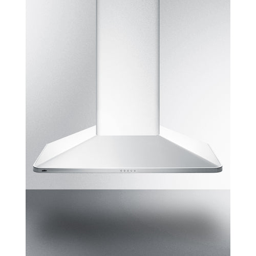 Summit 36" Wide Wall-Mounted Range Hood, ADA-Compliant SEH3636SSADA