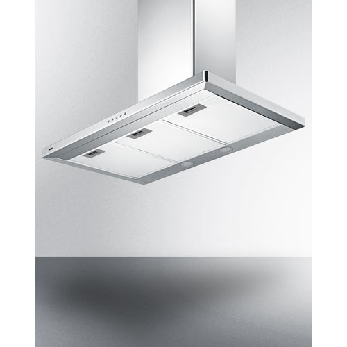 Summit 36" Wide Wall-Mounted Range Hood SEH4636SS