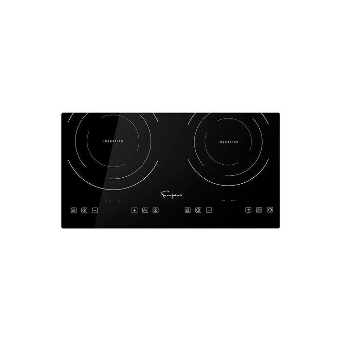 Empava 12 In. Induction Cooktop with 2 burners EMPV-IDC12B2