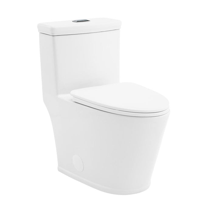 Swiss Madison Beau One-Piece Elongated Toilet Dual-Flush 1.1/1.6 gpf (6-Pack)