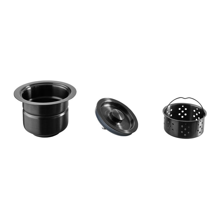 Swiss Madison 4.5" Stainless Steel Basket Drain in Black - SM-KD243B