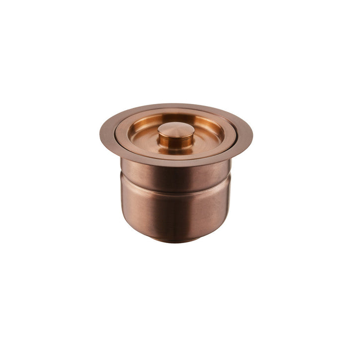 Swiss Madison 4.5" Stainless Steel Basket Drain in Rose Gold - SM-KD243RG