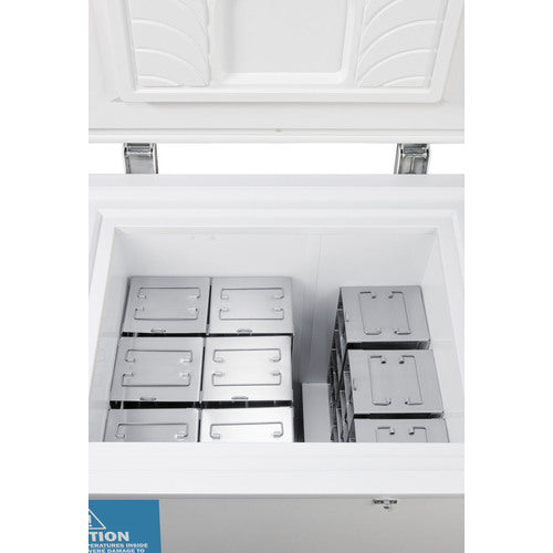 Summit 4.8 Cu.Ft. -85ºC Ultra Low Chest Freezer LAB11