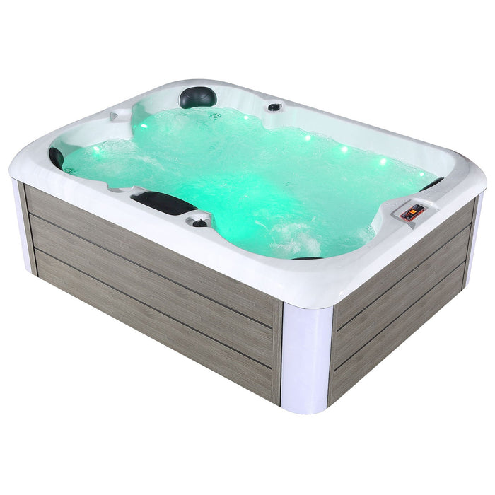 Empava Freestanding Luxury 4-Person Rectangle Outdoor Hot Tub EMPV-SPA3527