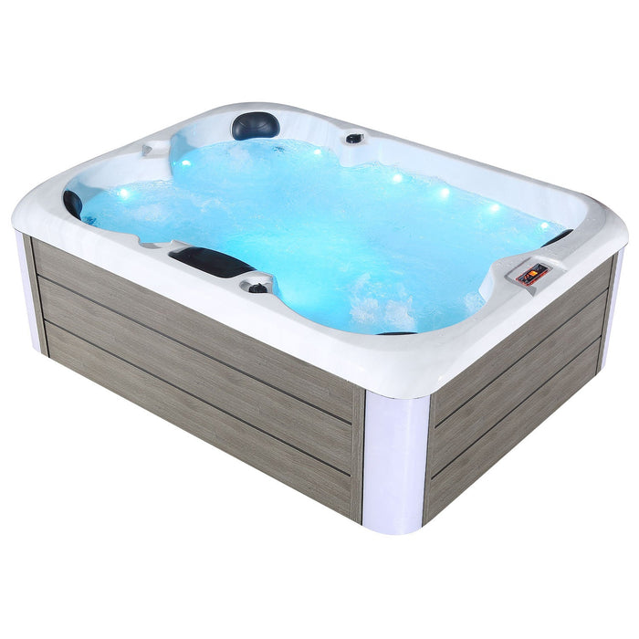 Empava Freestanding Luxury 4-Person Rectangle Outdoor Hot Tub EMPV-SPA3527