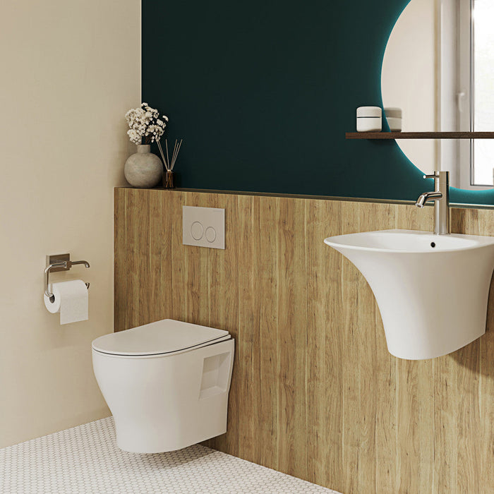 Swiss Madison Ivy II Wall-Hung Elongated Toilet Bowl