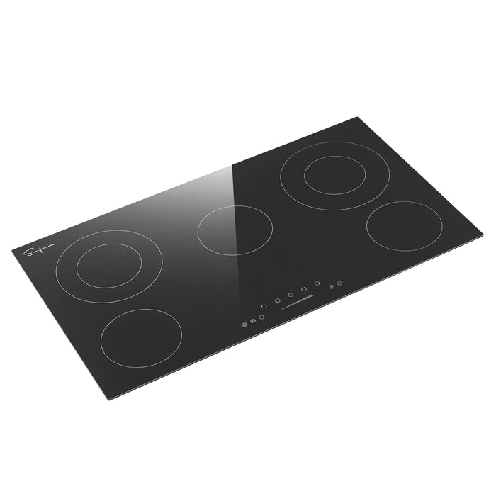 Empava 36 Inch Black Electric Radiant Cooktop EMPV-36REC14