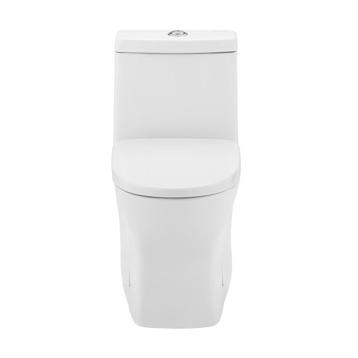 Swiss Madison Sublime II One-Piece Round Toilet, 10" Rough-In 1.1/1.6 gpf