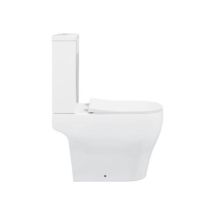 Swiss Madison Lune Two-Piece Elongated Toilet Dual-Flush 1.1/1.6 gpf