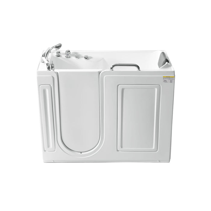 Empava 53" Freestanding Walk-in Whirlpool Bathtub with Left Drain EMPV-53WIT02