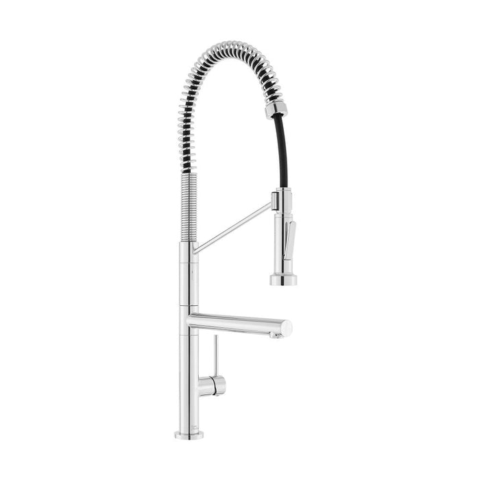 Swiss Madison Novuet Single Handle, Pull-Down Kitchen Faucet with Pot Filler in Chrome