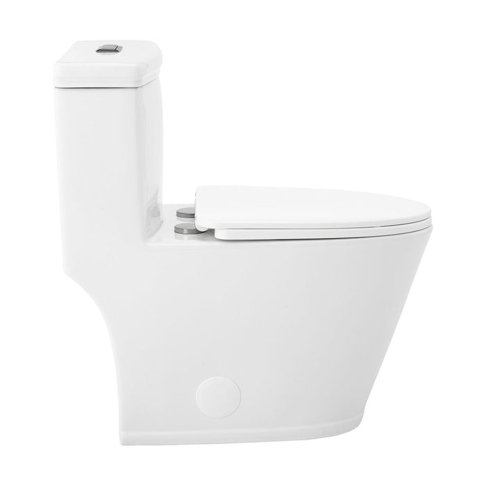 Swiss Madison Beau One-Piece Elongated Toilet Dual-Flush 1.1/1.6 gpf