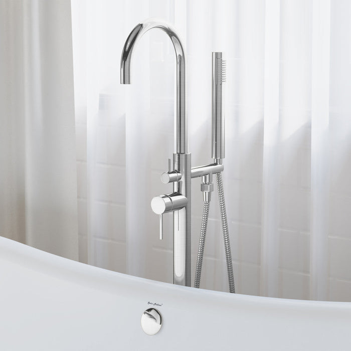 Swiss Madison Ivy Freestanding Bathtub Faucet in Chrome