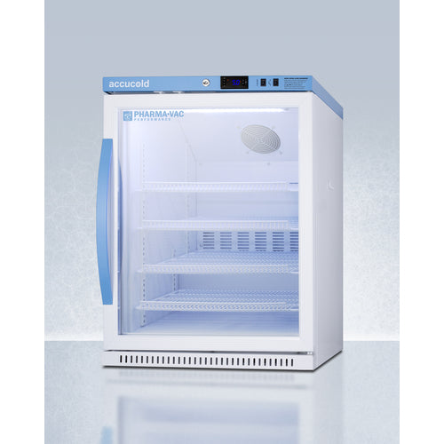 Summit 6 Cu.Ft. ADA Height Vaccine Refrigerator, Certified to NSF/ANSI 456 Vaccine Storage Standard ARG61PVBIADA456