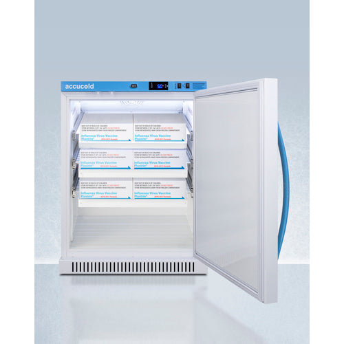 Summit 6 Cu.Ft. ADA Height Vaccine Refrigerator with Removable Drawers ARS6PVDR