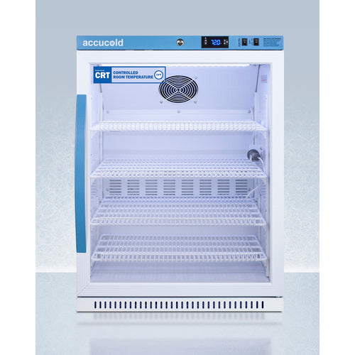 Summit 6 Cu.Ft. Upright Controlled Room Temperature Cabinet, ADA Height ARG61PVBIADA-CRT