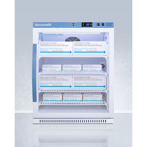 Summit 6 Cu.Ft. Vaccine Refrigerator, ADA Height ARG61PVBIADA