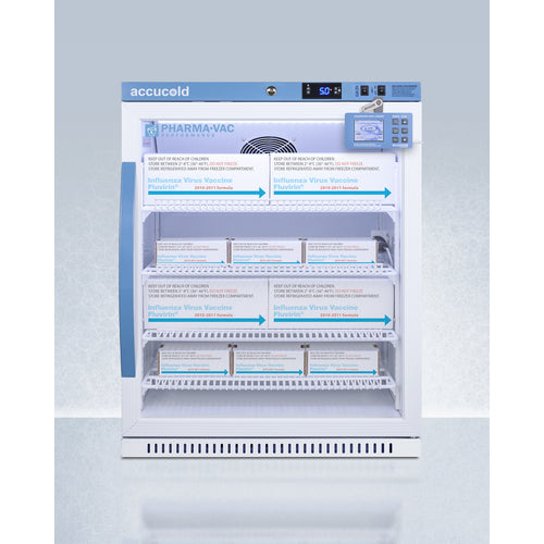 Summit 6 Cu.Ft. Vaccine Refrigerator, ADA Height ARG61PVBIADADL2B