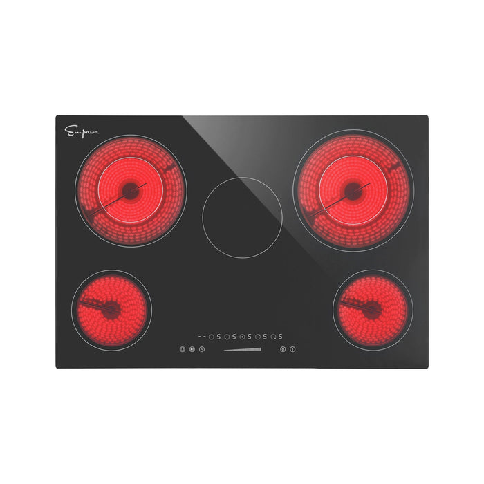 Empava 30 Inch Black Electric Radiant Cooktop EMPV-30REC13