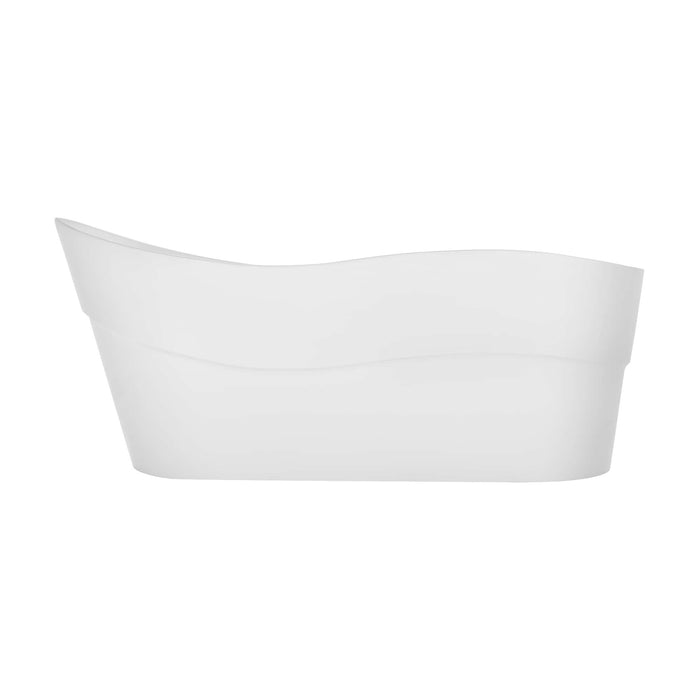 Empava 67" Freestanding Soaking Tub with Left Drain EMPV-67FT1527