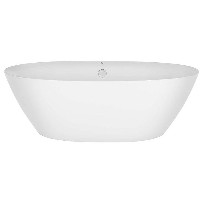 Empava 71" Freestanding Soaking Tub with Center Drain EMPV-71FT1503