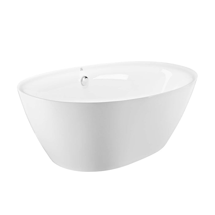 Empava 71" Freestanding Soaking Tub with Center Drain EMPV-71FT1503