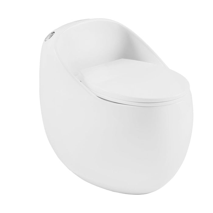 Swiss Madison Plaisir II One-Piece Elongated Toilet Top Flush 1.28 GPF