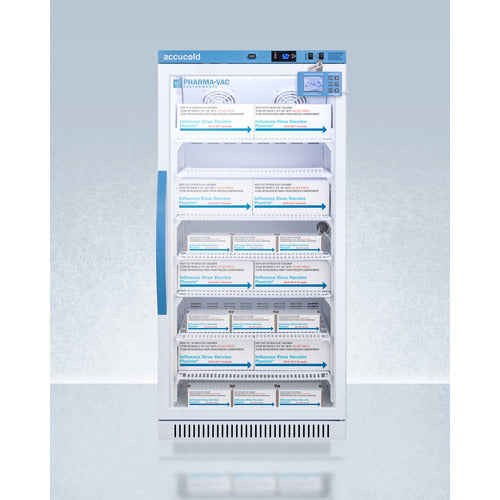 Summit 8 Cu.Ft. Upright Vaccine Refrigerator ARG8PVDL2B