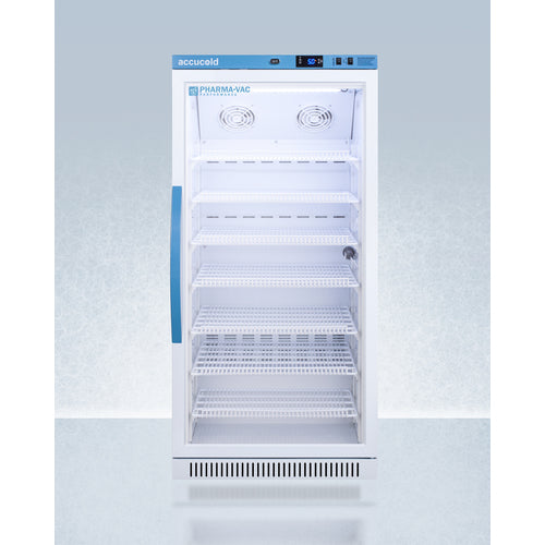 Summit 8 Cu.Ft. Upright Vaccine Refrigerator, Certified to NSF/ANSI 456 Vaccine Storage Standard ARG8PV456