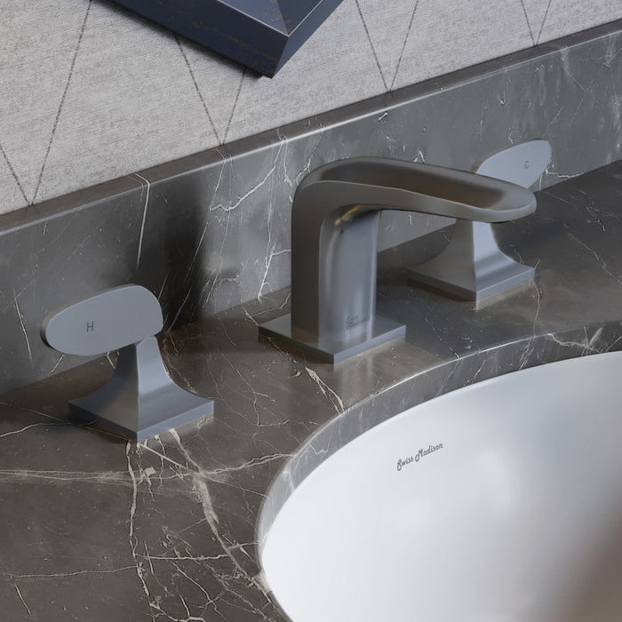 Swiss Madison Chateau 8 in. Widespread, 2-Handle, Bathroom Faucet in Gunmetal Grey