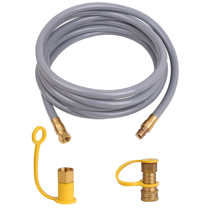 Empava 15 FT 3/8" ID Gas Quick Connect Hose Kit EMPV-150EH45